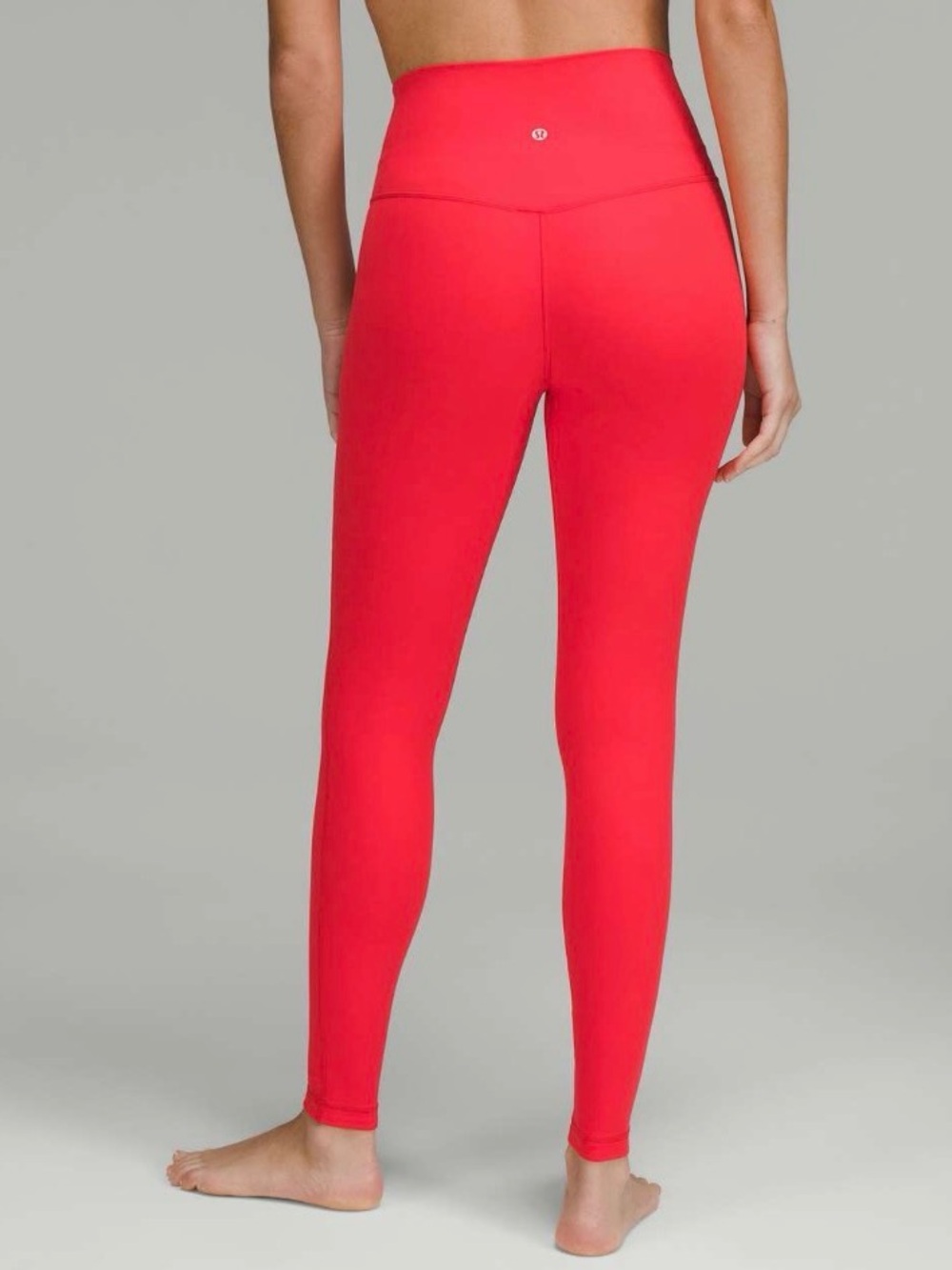lululemon align leggings love red 25”